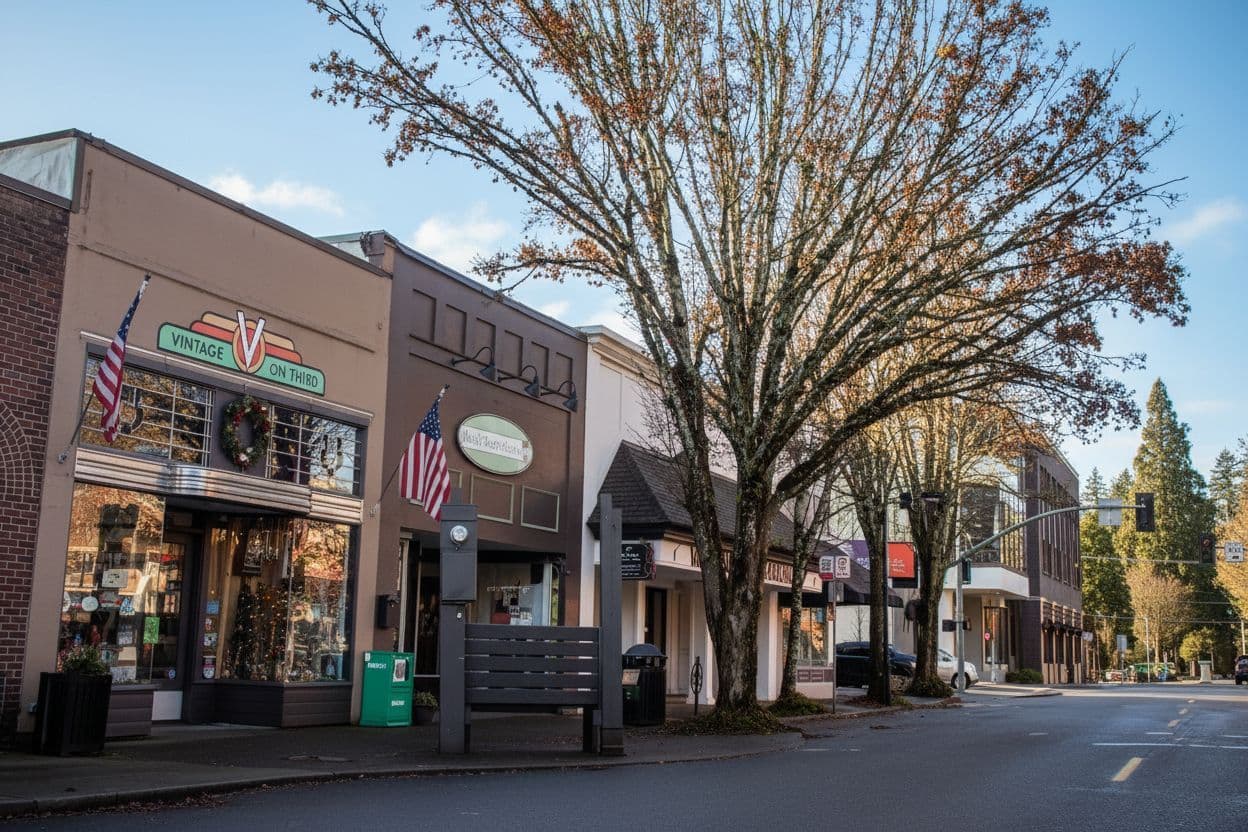 Vintage Shopping in Oregon Wine Country